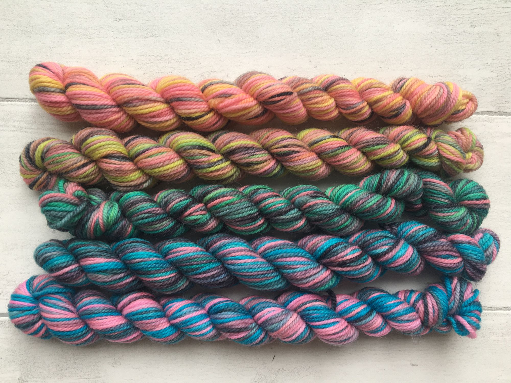 Multi-Coloured Mini Skein Set