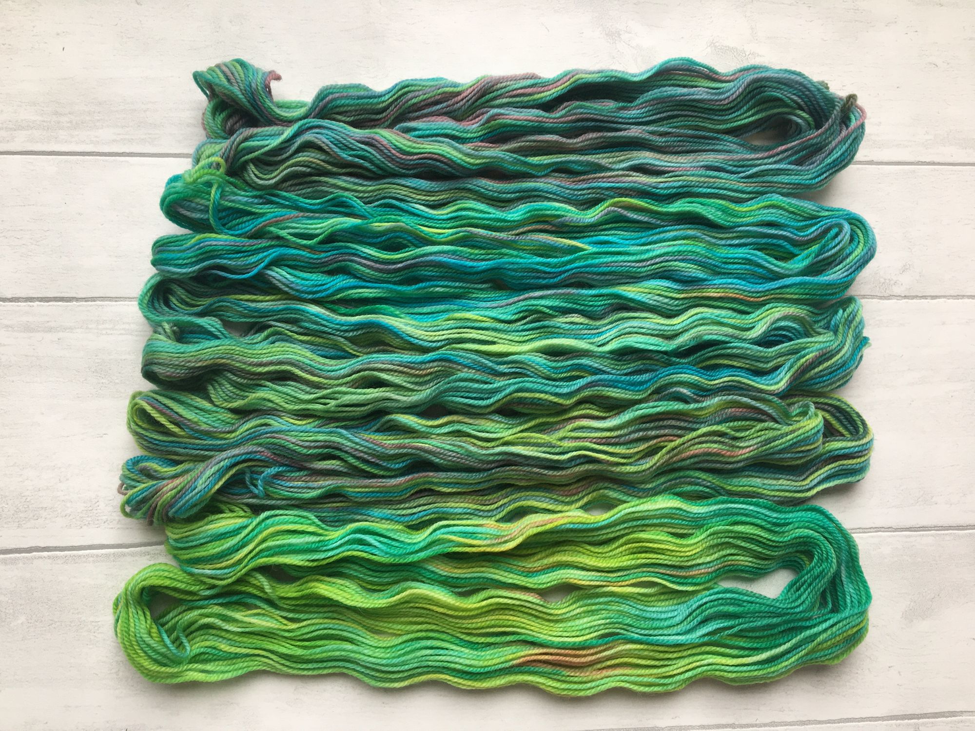 Green Mini Skein Fade Set