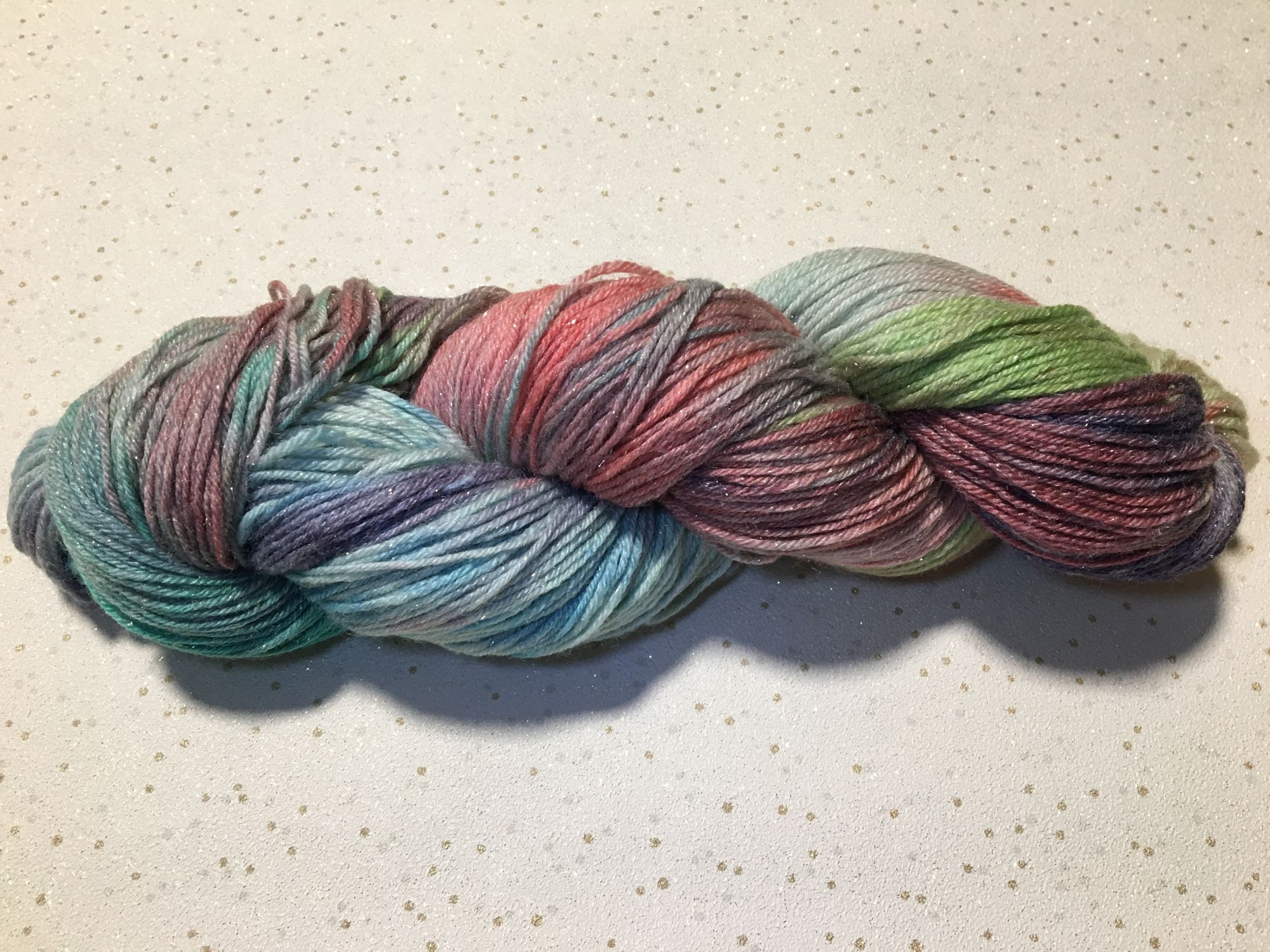 Multicoloured Rainbow Yarn