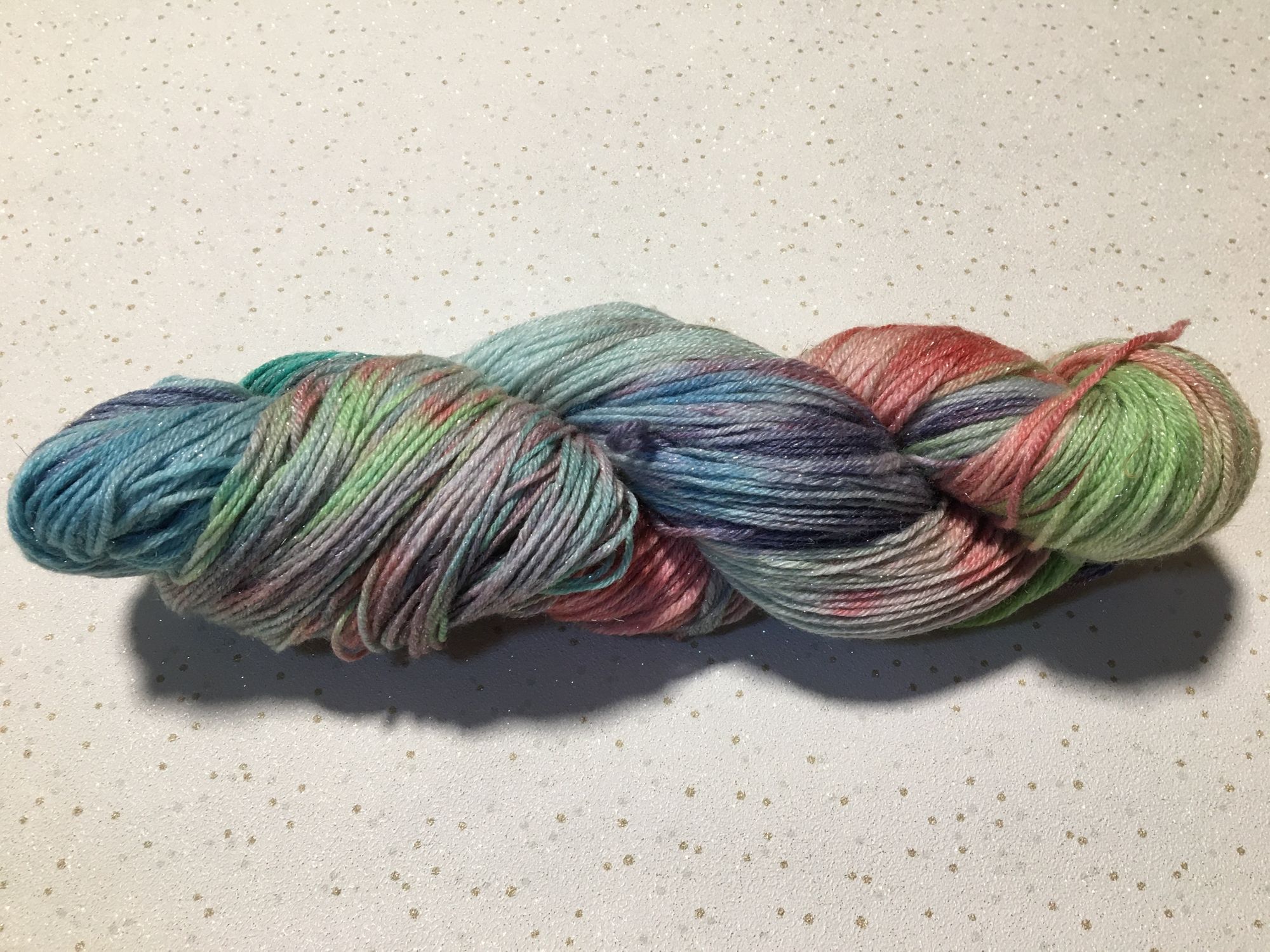 Multicoloured Rainbow Yarn