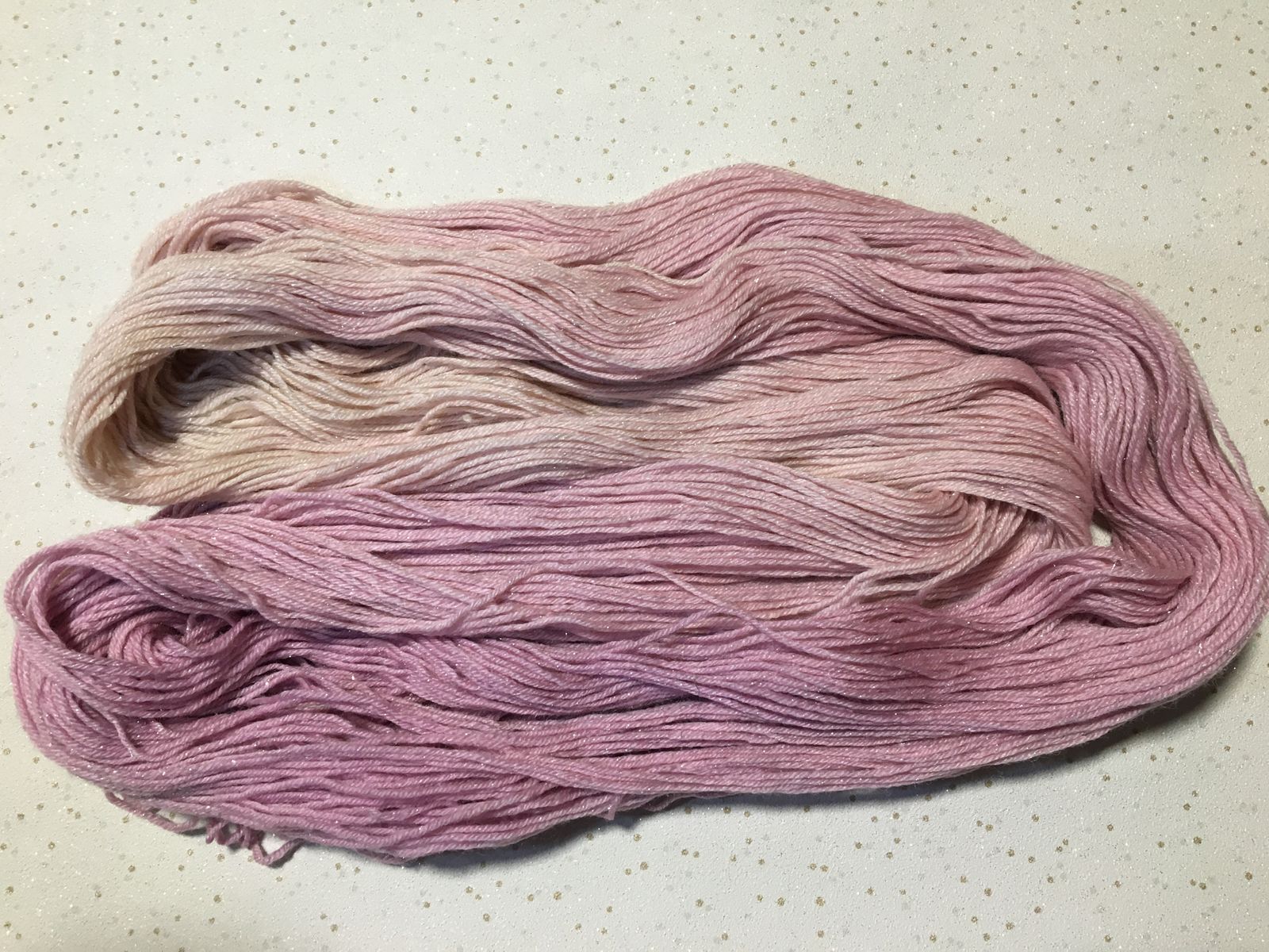 PurplePink Dip Dyed Yarn
